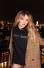 SABRINA CARPENTER for Fast Times Clothing Collection, February 2022
