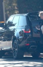 SANDRA LEE Arrives at Her Home in Los Angeles 02/03/2022