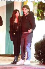 SARA SAMPAIO at San Vicente Bungalows in West Hollywood 02/06/2022