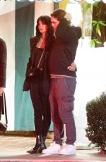 SARA SAMPAIO at San Vicente Bungalows in West Hollywood 02/06/2022
