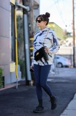 SARA SAMPAIO Out and About in Los Angeles 02/08/2022