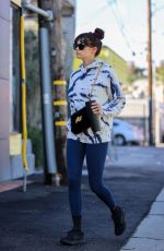 SARA SAMPAIO Out and About in Los Angeles 02/08/2022