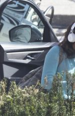 SARAH SHAHI on the Set of Sex/Life Season 2 in Mississauga 02/24/2022