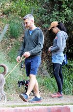SARAH SILVERMAN and Rory Albanese Out with Their Dogs in Los Feliz 02/26/2022
