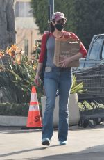 SARAH SILVERMAN Out Shopping Groceries in Studio City 02/19/2022