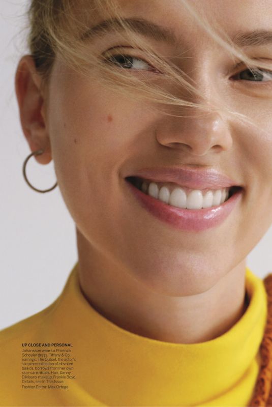 SCARLETT JOHANSSON in Vogue Magazine, March 2022