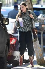 SCOUT WILLIS Arrives at a Nail Salon in Studio City 02/06/2022