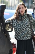 SCOUT WILLIS Arrives at a Nail Salon in Studio City 02/06/2022