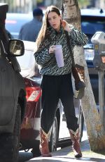SCOUT WILLIS Arrives at a Nail Salon in Studio City 02/06/2022