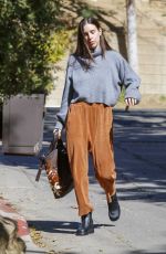 SCOUT WILLIS Arrives at Her Home in Los Angeles 02/22/2022