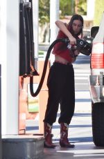 SCOUT WILLIS at a Gas Station in Los Angeles 02/05/2022