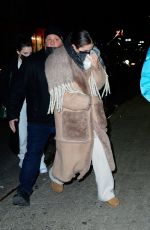 SELENA GOMEZ Arrives at Comedy Cellar in New York 02/20/2022