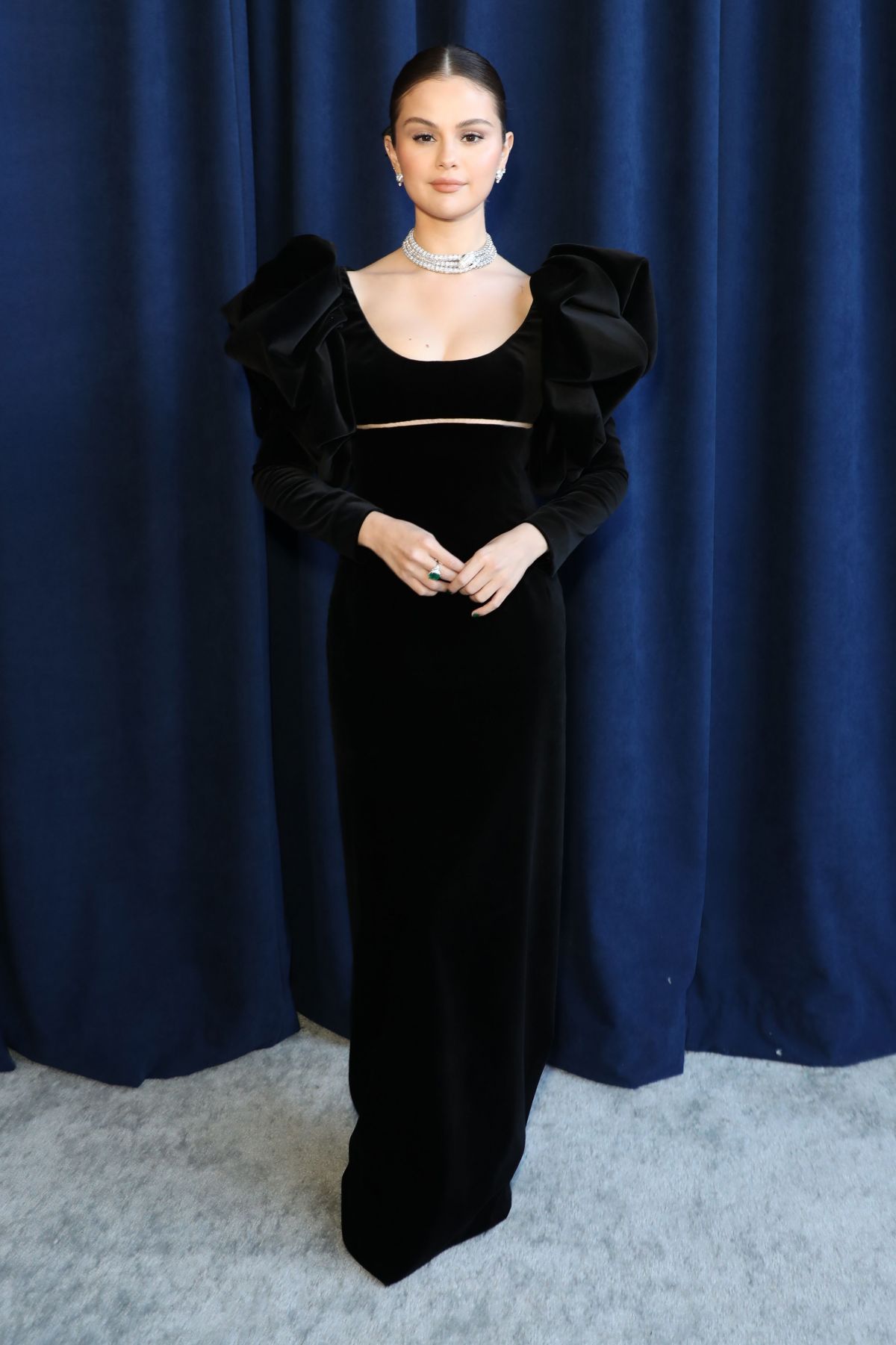 SELENA GOMEZ at 28th Annual Screen Actors Guild Awards in Santa Monica ...