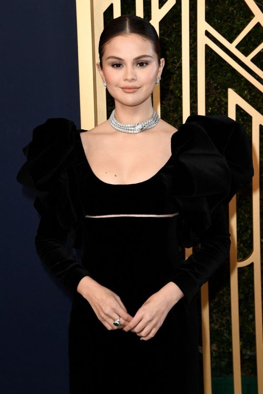 SELENA GOMEZ at 28th Annual Screen Actors Guild Awards in Santa Monica 02/27/2022