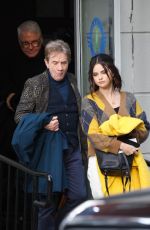 SELENA GOMEZ on the Set of Only Murderers in The Building in New York 02/17/2022