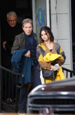 SELENA GOMEZ on the Set of Only Murderers in The Building in New York 02/17/2022