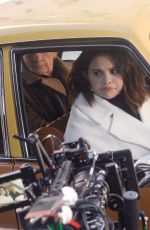 SELENA GOMEZ on the Set of Only Murders in the Building in New York 02/14/2022
