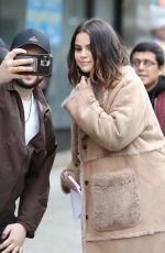 SELENA GOMEZ on the Set of Only Murders in the Building in New York 02/23/2022