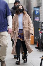 SELENA GOMEZ on the Set of Only Murders in the Building in New York 02/23/2022