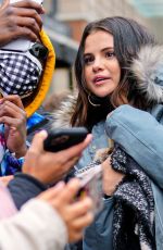 SELENA GOMEZ on the Set of Only Murders in the Building in New York 02/24/2022