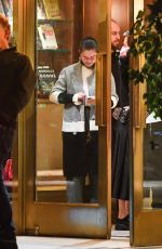 SELENA GOMEZ Out for Dines in Los Angeles 02/27/2022