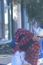 SELMA BLAIR and boyfriend Ron Carlson Out in West Hollywood 02/02/2022