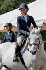 SELMA BLAIR at an Equestrian Show in Los Angeles 02/20/2022