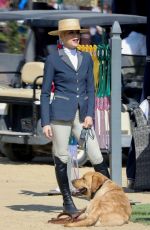 SELMA BLAIR at an Equestrian Show in Los Angeles 02/20/2022