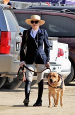 SELMA BLAIR at an Equestrian Show in Los Angeles 02/20/2022