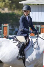 SELMA BLAIR at an Equestrian Show in Los Angeles 02/20/2022
