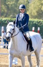 SELMA BLAIR at an Equestrian Show in Los Angeles 02/20/2022