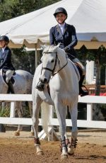 SELMA BLAIR at an Equestrian Show in Los Angeles 02/20/2022