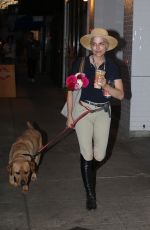 SELMA BLAIR Out for Coffee in Los Angeles 02/12/2022
