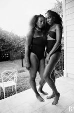 SERENA and VENUS WILLIAMS for Harper