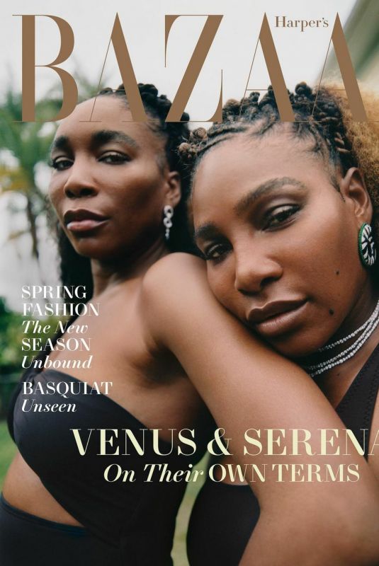 SERENA and VENUS WILLIAMS for Harper