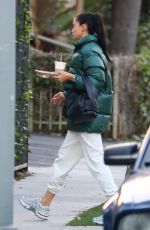 SHANINA SHAIK Out in Los Angeles 02/01/2022