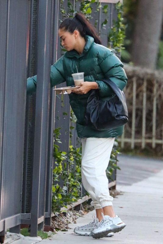 SHANINA SHAIK Out in Los Angeles 02/01/2022