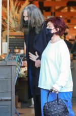 SHARON and Ozzy OSBOURNE Shopping at Erewhon in West Hollywood 02/24/2022