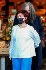 SHARON and Ozzy OSBOURNE Shopping at Erewhon in West Hollywood 02/24/2022