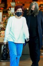 SHARON and Ozzy OSBOURNE Shopping at Erewhon in West Hollywood 02/24/2022