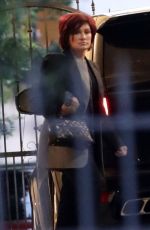SHARON OSBOURNE Out and About in Los Angeles 02/08/2022