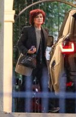 SHARON OSBOURNE Out and About in Los Angeles 02/08/2022