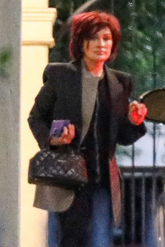 SHARON OSBOURNE Out and About in Los Angeles 02/08/2022