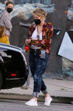 SHARON STONE at Lens Crafters in West Hollywood 02/14/2022