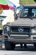 SHAY MITCHELL Out Driving Her Mercedes-Benz G-Class in Los Feliz 02/07/2022
