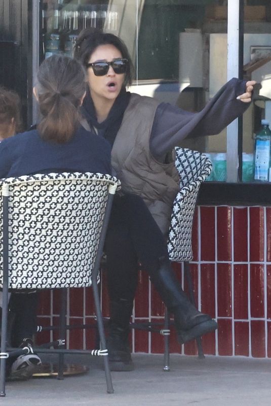 SHAY MITCHELL Out for Lunch in Silver Lake 01/30/2022