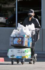 SHAY MITCHELL Out Shopping in Los Angeles 02/08/2022