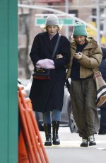 SIENNA and SAVANNAH MILLER Out for Lunch in New York 02/06/2022