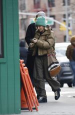 SIENNA and SAVANNAH MILLER Out for Lunch in New York 02/06/2022