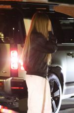 SIMI KHADRA Leaves Matsuhisa in Beverly Hills 02/06/2022